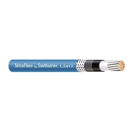 Southwire 2-1C RHH/LS CL B TNC LS0H, CTN BRD FT4 TELCOFLEX L3, 1000FT 56976101